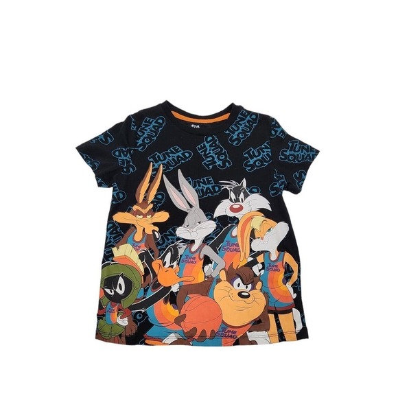 Space Jam 2 A New Legacy Tune Squad Looney Tunes T-Shirt Boy's Size 8 - Picture 1 of 6